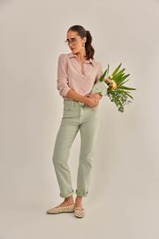 CAMISA MIRANDA ROSA