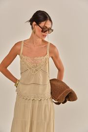 BLUSA GIOIA CREPE DE VISCOSE