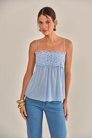 BLUSA GLORIA TULE