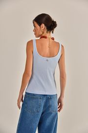 BLUSA ICÔNICA MALHA CANELADA