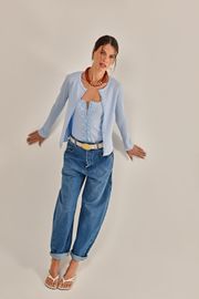 BLUSA ICÔNICA MALHA CANELADA