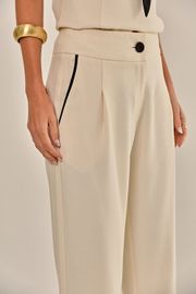 CALÇA JADE MARFIM