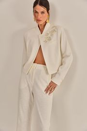 CALÇA FIORE OFF WHITE