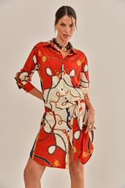 VESTIDO IARA CREPE ESTAMPADO