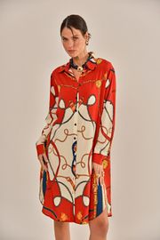 VESTIDO IARA CREPE ESTAMPADO