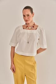 BLUSA KESIA OFF WHITE
