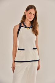 BLUSA JARDINS OFF WHITE