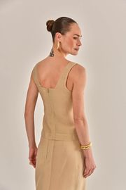 BLUSA JORDANA CAMBRAIA EM LIOCEL