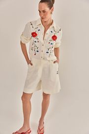 CAMISA YOLANDA COM BORDADO