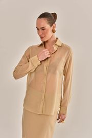 CAMISA JOY CAMBRAIA EM LIOCEL