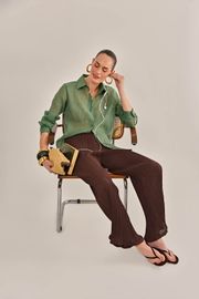 CAMISA JOY CAMBRAIA EM LIOCEL