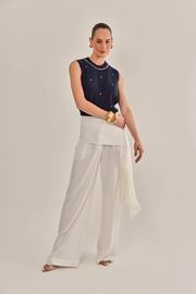 CALÇA IMPERIAL CREPE DE VISCOSE