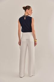 CALÇA IMPERIAL CREPE DE VISCOSE