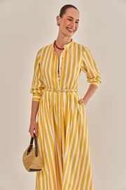 VESTIDO GARDÊNIA TRICOLINE