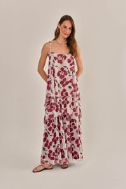 VESTIDO ISABELLY TULE ESTAMPADO