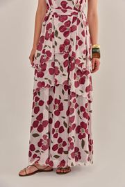 VESTIDO ISABELLY TULE ESTAMPADO