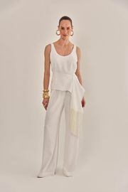 CALÇA IMPERIAL CREPE DE VISCOSE