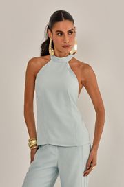 BLUSA LUA CREPE DE VISCOSE