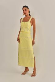 BLUSA MALIBU AMARELO CLARO