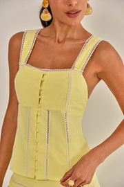 BLUSA MALIBU AMARELO CLARO