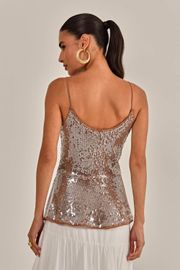 BLUSA LISA PAETÊ