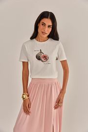 CAMISETA LYRA OFF WHITE