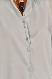 CAMISA HEART TRICOLINE AZUL