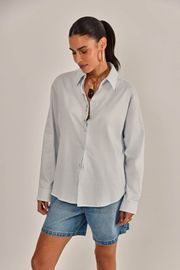 CAMISA HEART TRICOLINE AZUL