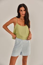 SHORTS LUMA  AZUL CLARO