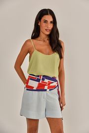 SHORTS LUMA  AZUL CLARO