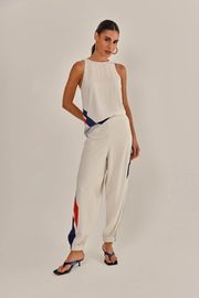 CALCA MATHILDA CREPE EM VISCOSE