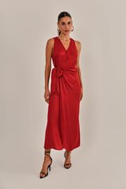VESTIDO NOIR VERMELHO