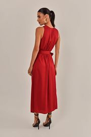 VESTIDO NOIR VERMELHO
