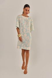 VESTIDO LUPIN CREPE ESTAMPADO