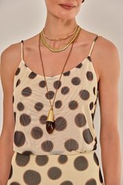 BLUSA MARIA VITORIA ESTAMPA POÁ