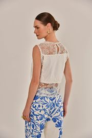 CAMISETA LESLIE OFF WHITE