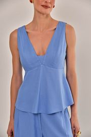 BLUSA EMILIANA AZUL