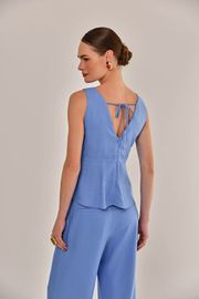 BLUSA EMILIANA AZUL