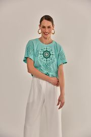 BLUSA MARTINI TURQUESA