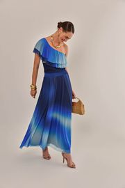 SAIA PARIS TULE ESTAMPADO