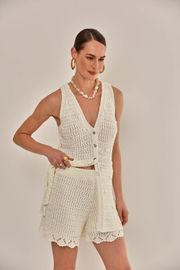 SHORTS AFETO TRICOT