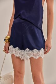 SHORTS NATHALIA CREPE ACETINADO
