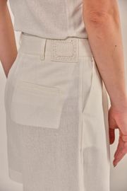 SHORTS ELIETE OFF WHITE