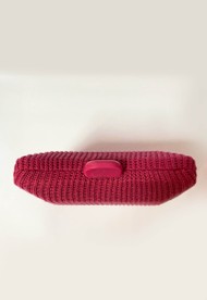 Clutch Crochet Pink