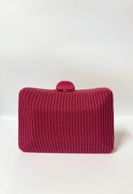 Clutch Crochet Pink