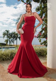 Vestido Longo Marsala Porto Rico