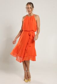 Vestido Midi Coral Ronda