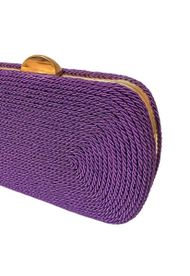 Clutch Oval Corda Roxa