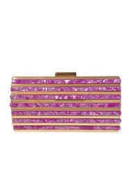 Clutch Perolada Fúcsia