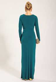 Vestido Longo Verde Esmeralda Buenos Aires 